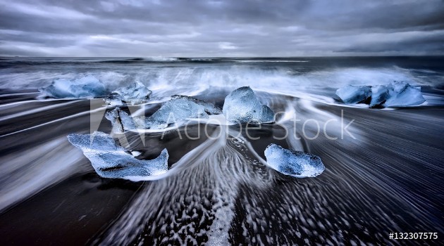 Picture of Blue Diamonds - ICELAND